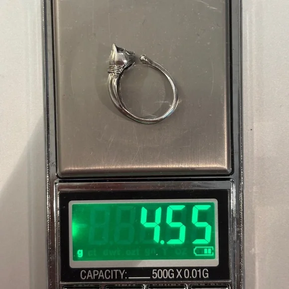 Silver Cat Ring - Picture 14 of 14